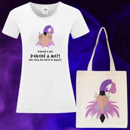 T-shirt Villains Disney | Maglietta Cattive Disney | Malefica | Maga Magò | Regina di Cuori | Ursula | Yzma | Crudelia - immagine 6