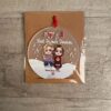 Pallina con nome in plexiglass | Pallina Natale personalizzata | Pallina Natale Amici - immagine 6