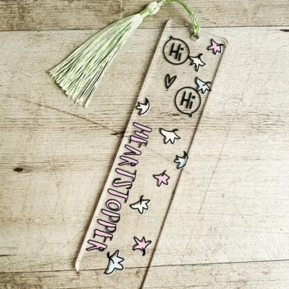 Segnalibro Heartstopper | Segnalibro personalizzato | Bookmark