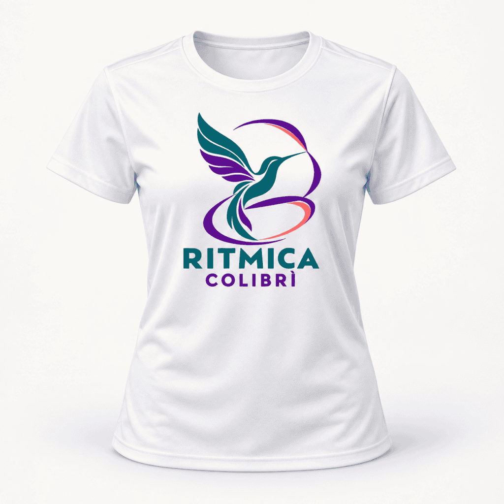 T-shirt Ritmica Colibrì